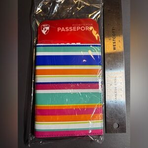 Heys Colorful Striped Passport Holder BNIB